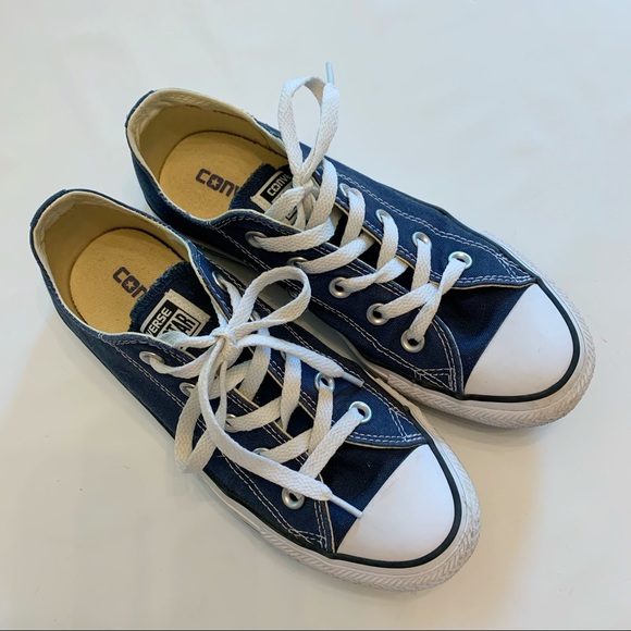 Converse Shoes - Converse Chuck Taylor Navy Blue Sneakers GUC 6